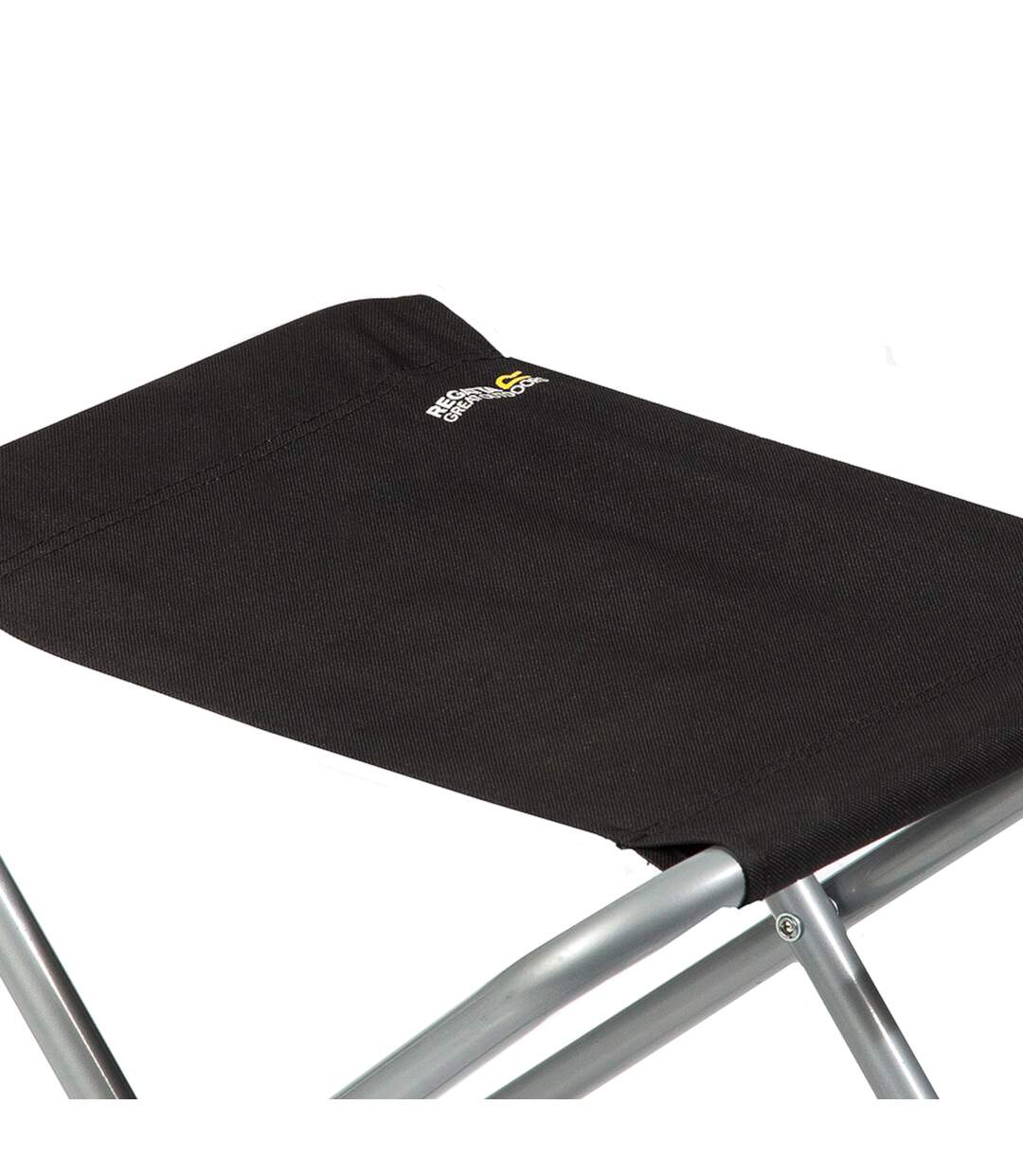 Regatta - Tabouret pliant de camping MARCOS (Noir/Gris) (Taille unique) - UTRG1804