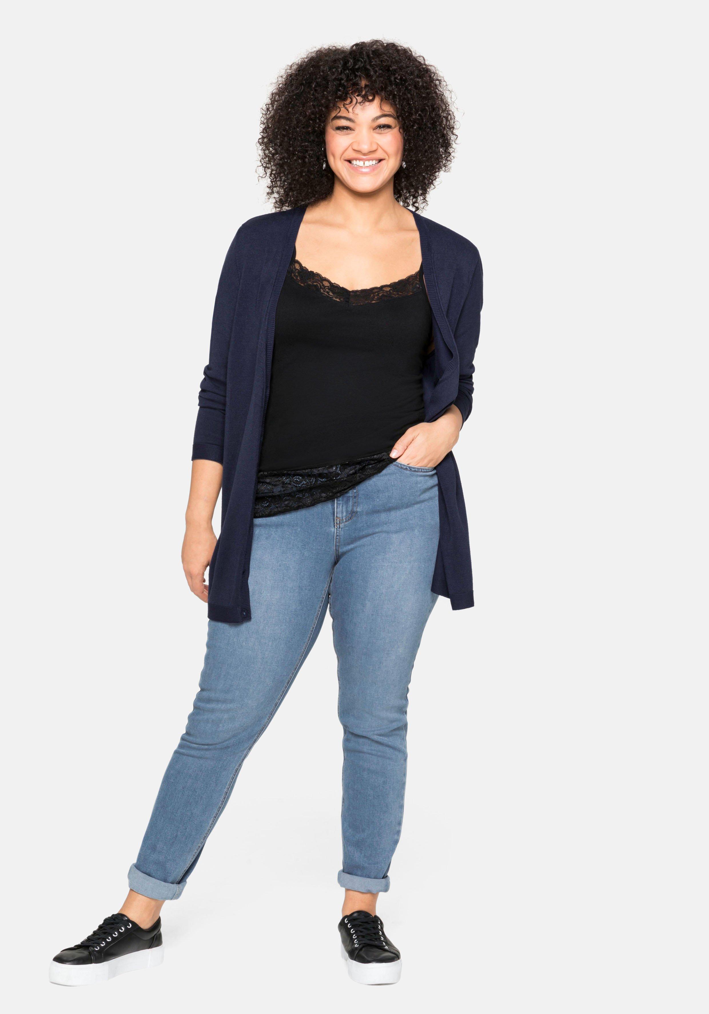 Skinny Power-Stretch-Jeans in 5-Pocket-Form