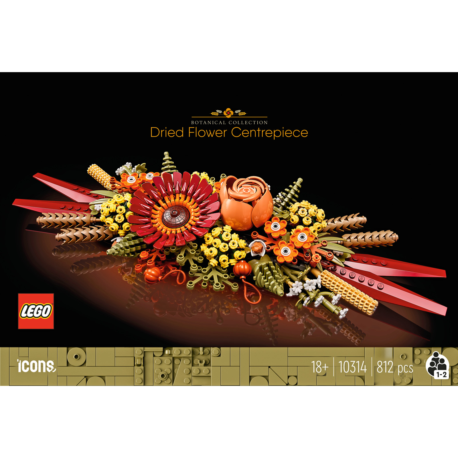LEGO Botanical Collection Trockenblumengesteck 10314