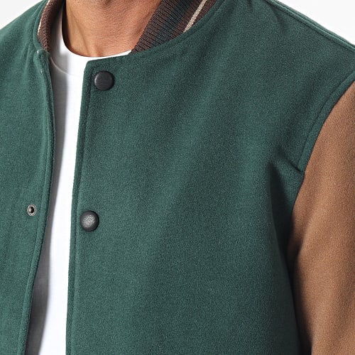 Veste Teddy Vert