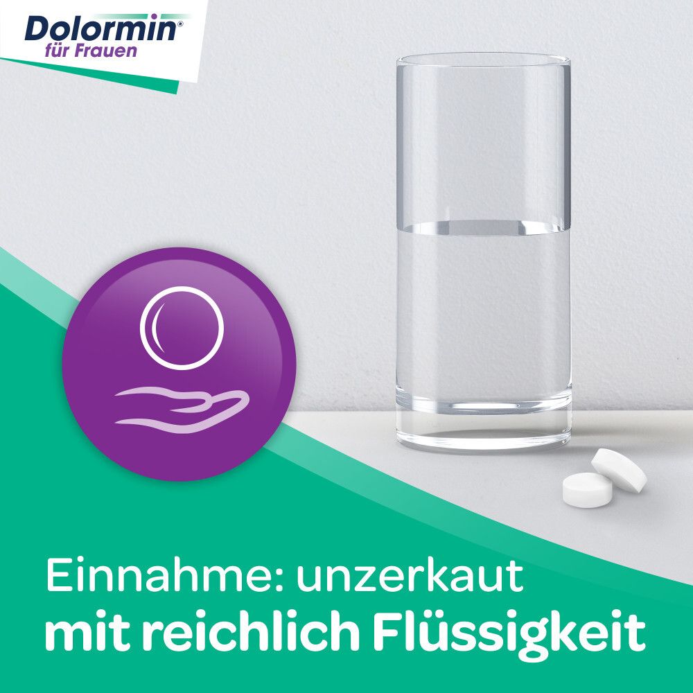 Dolormin für Frauen bei Menstruationsbeschwerden mit Naproxen