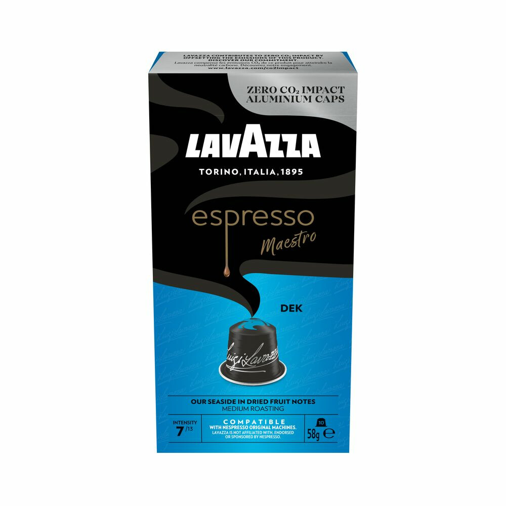 Lavazza Koffiecups Espresso Decafe10 stuks