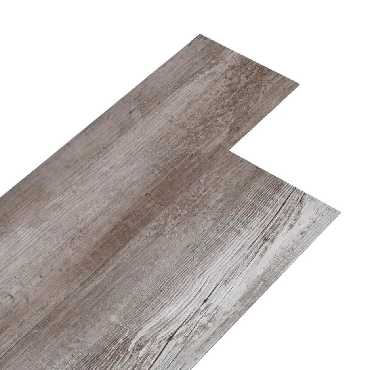 vidaXL Dalles de plancher PVC, marron bois