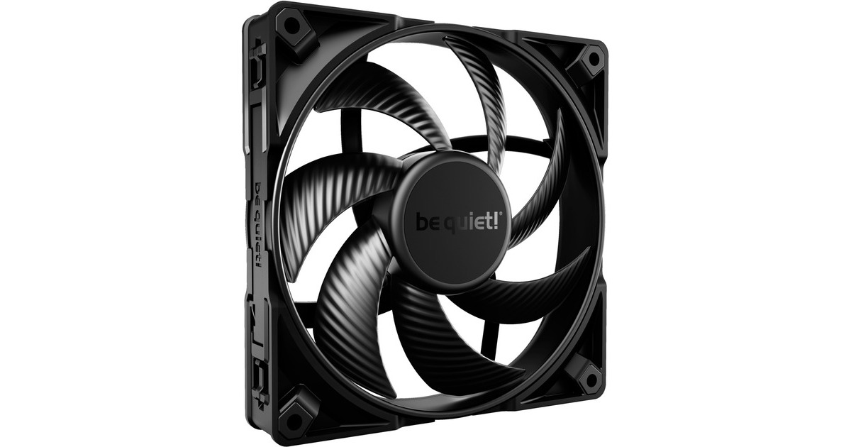 be quiet!Silent Wings Pro 4 PWM case fan  (Zwart, 140 x 140 x 25 mm)