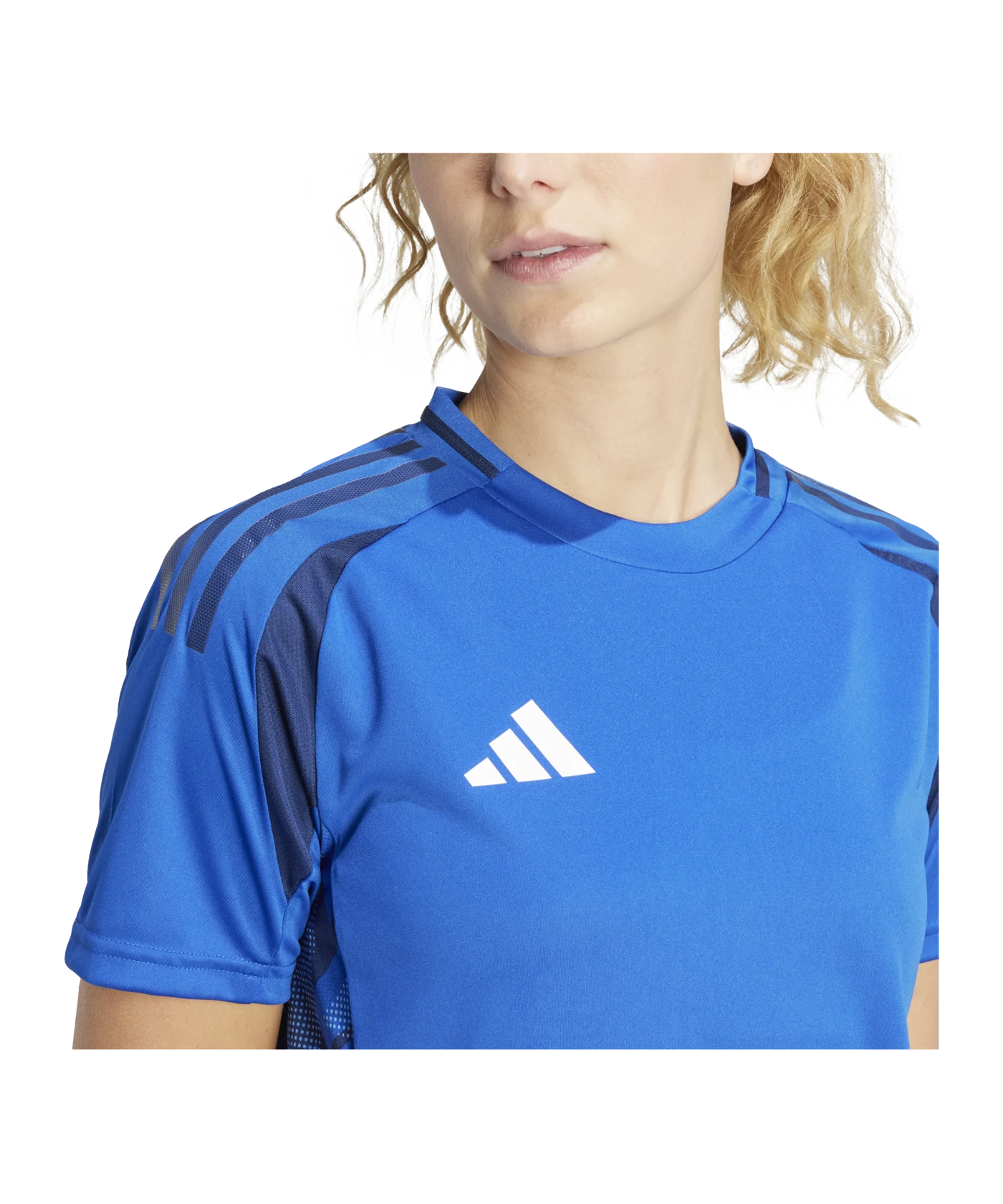 adidas Tiro 24 Competition Match Trikot Damen Blau