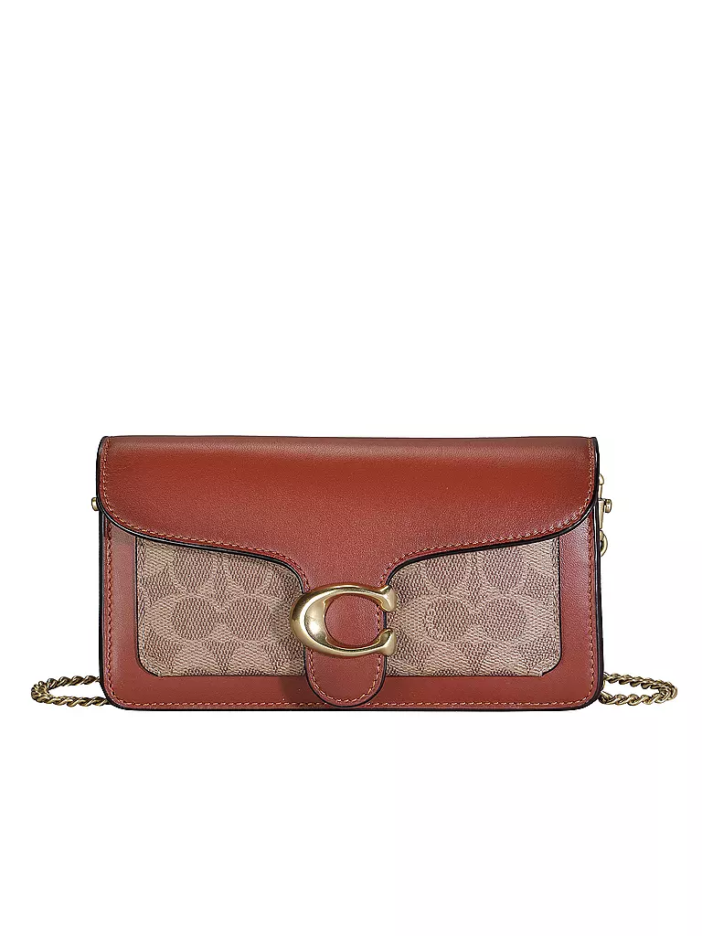 COACH Ledertasche - Mini Bag TABBY braun