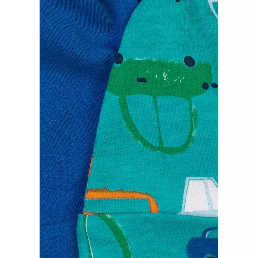 MINOTI Set aus 2 Mützchen GrünBlau