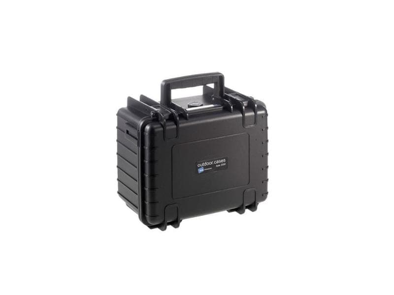 B&W Outdoor-Koffer Typ 2000 SI Schwarz Outdoor-Koffer
