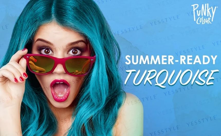 Punky Colour - Semi-permanente conditionerende haarkleur turquoise