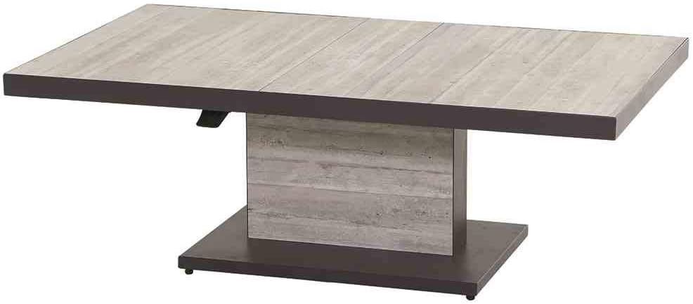Siena Garden Lifttisch Bellani Keramik Pine Grey 140x85cm