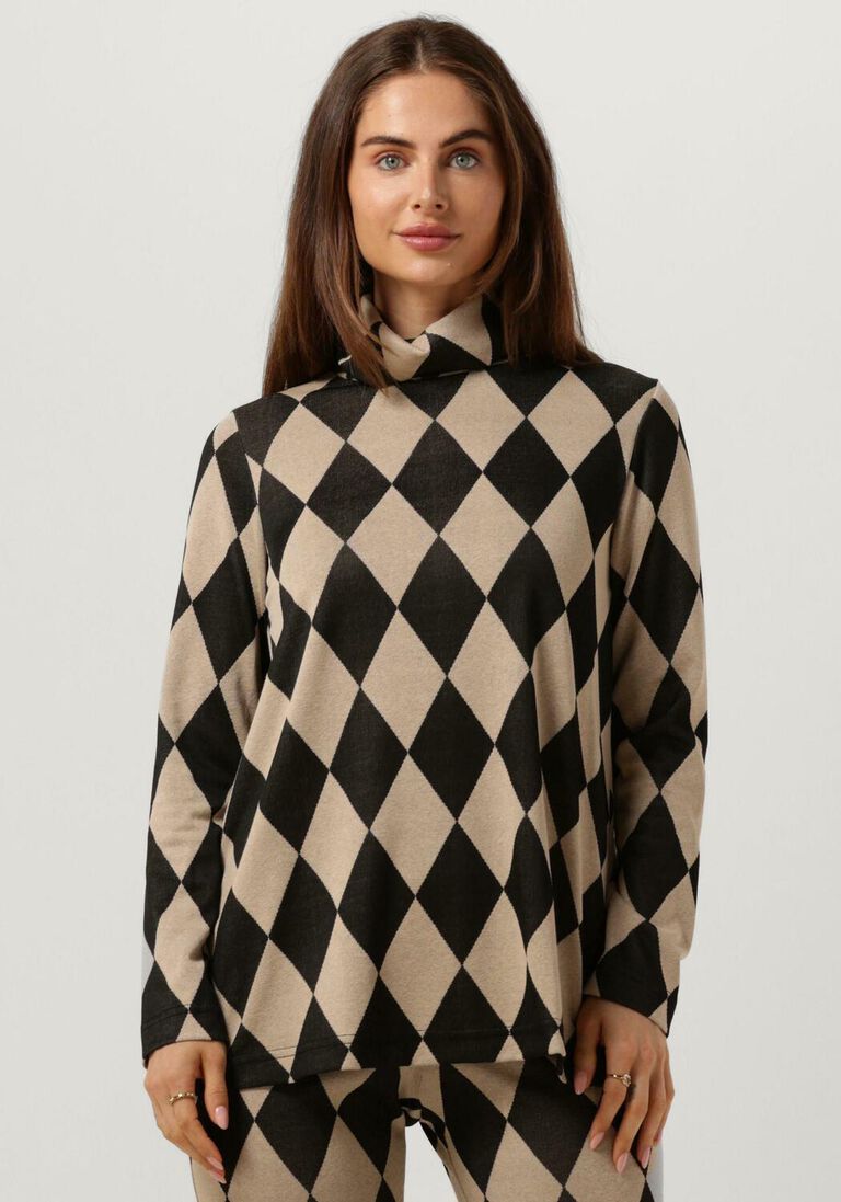 ANA ALCAZAR bruine ana alcazar coltrui turtleneck top