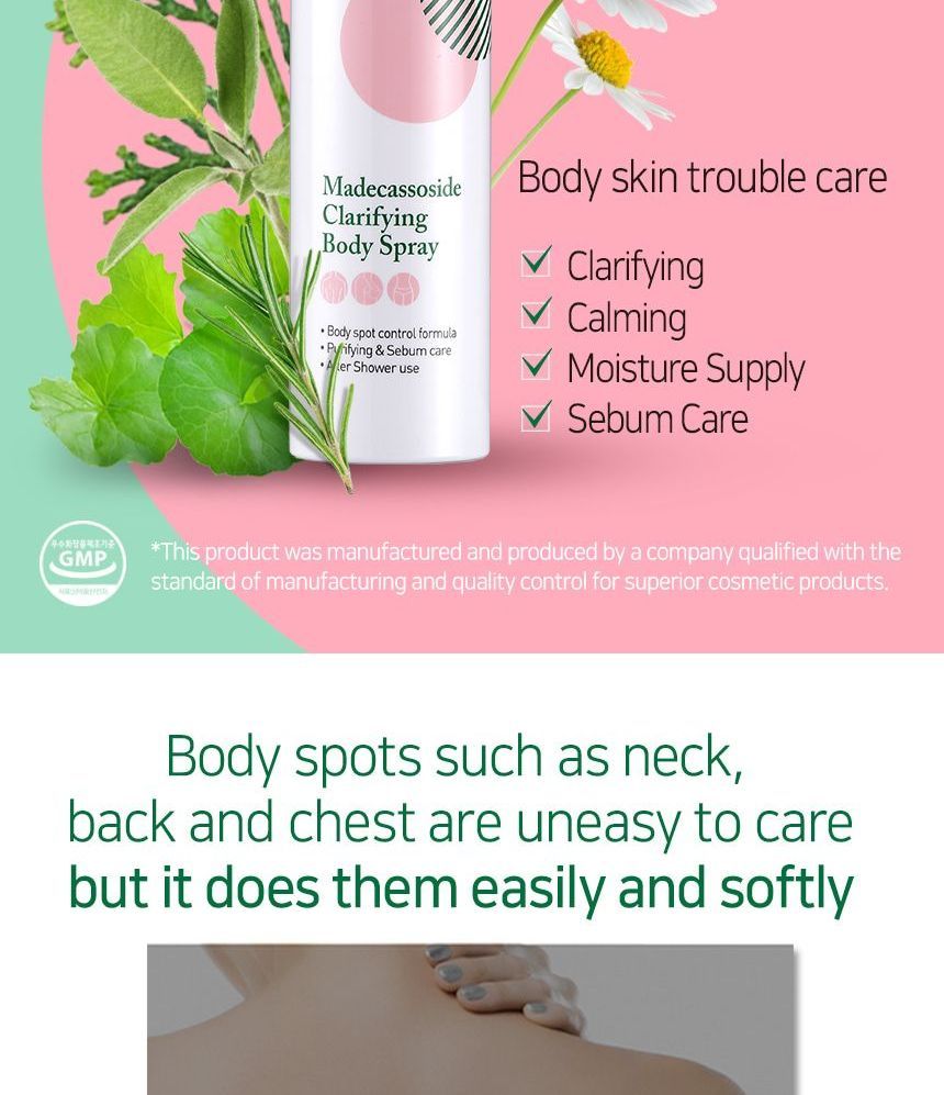 PETITFEE - Koelf Madecassoside Clarifying Body Spray 150ml