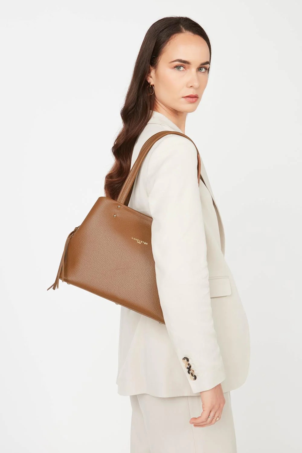 Foulonné Double-Sac cabas épaule