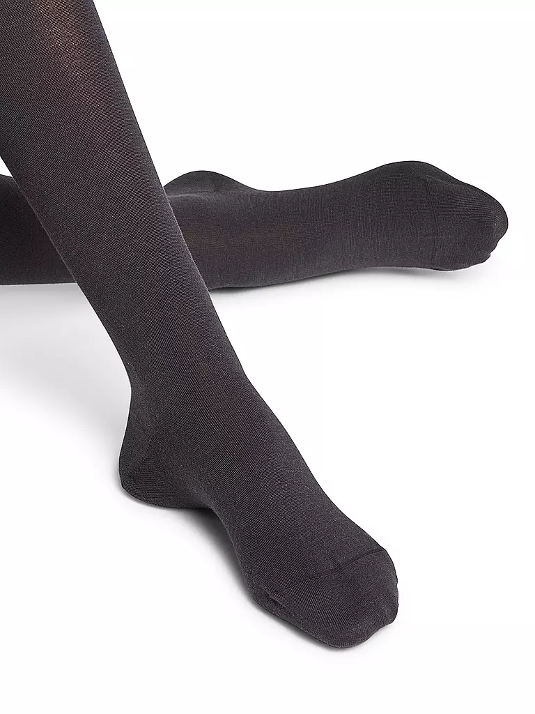 FALKE Strickstrumpfhose SOFTMERINO marine blau