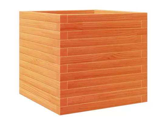 Jardinière bac lit surélevé bois marron 50 x 50 x 46 cm 02_0038460