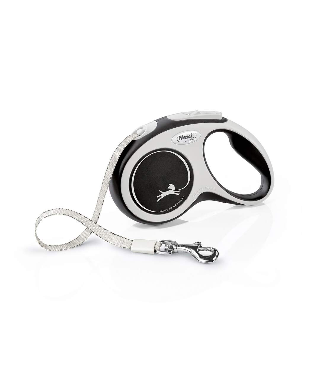 Flexi - Laisse rétractable pour chiens NEW COMFORT (Noir) (5 m) - UTTL5385