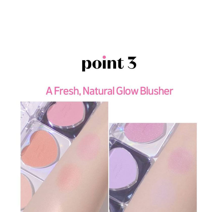 ETUDE - Heart Pop Blusher Not Bad Collectie - 3 kleuren