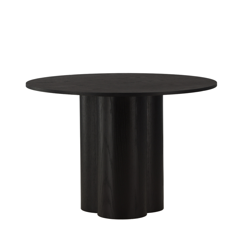 Eettafel Grenaa Ø110 cm zwart