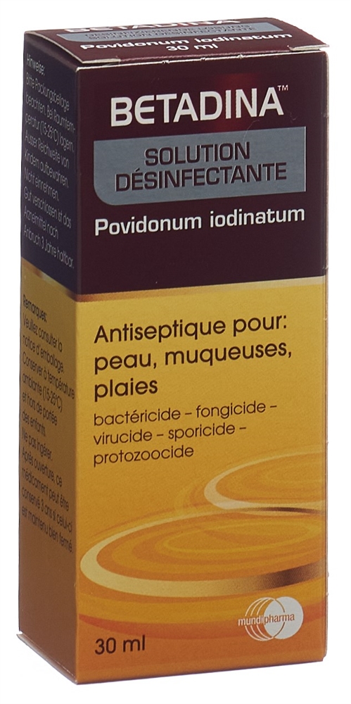 BETADINA desinfizierende Lösung<br>30 ml, Flasche, Lösung zur Anwendung auf der Haut