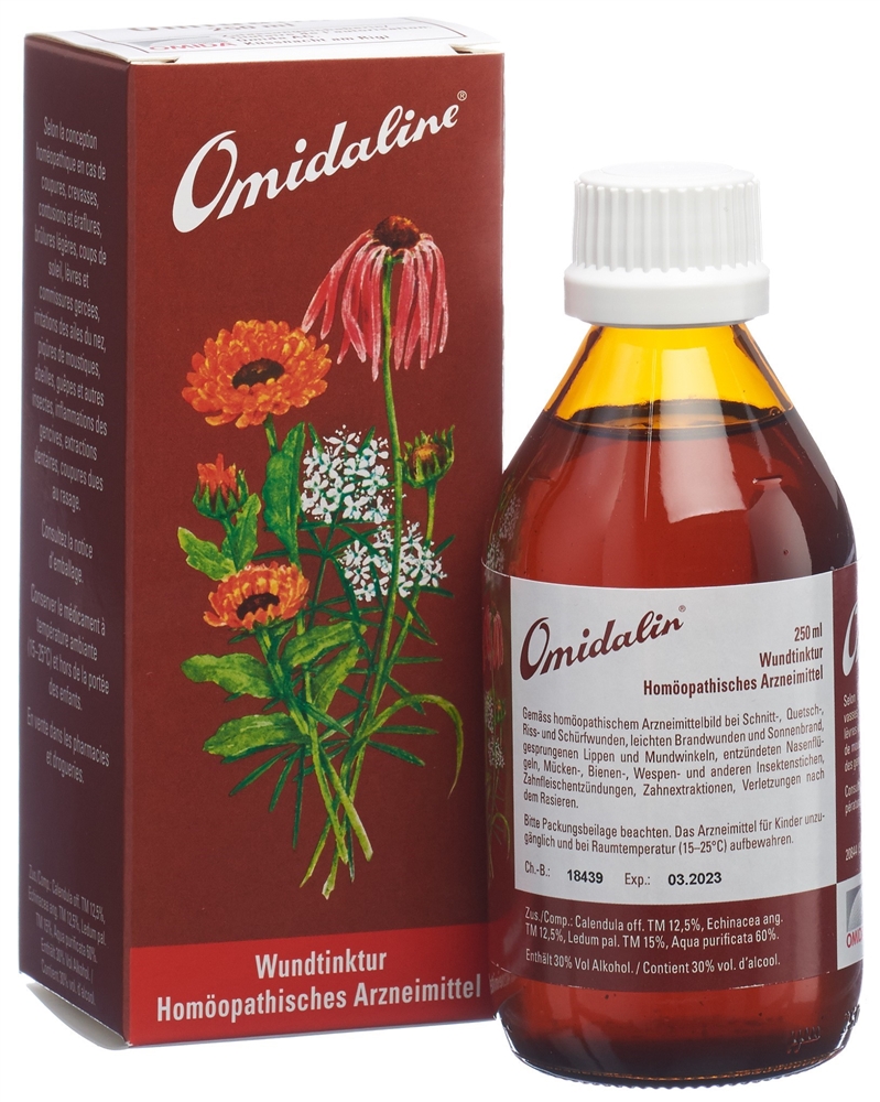 OMIDALINE Wundtinktur Tinkt 250 ml