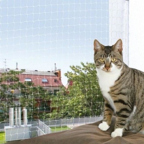 Rede protetora transparente Trixie para gatos