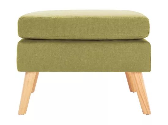 Repose-pied Vert Tissu