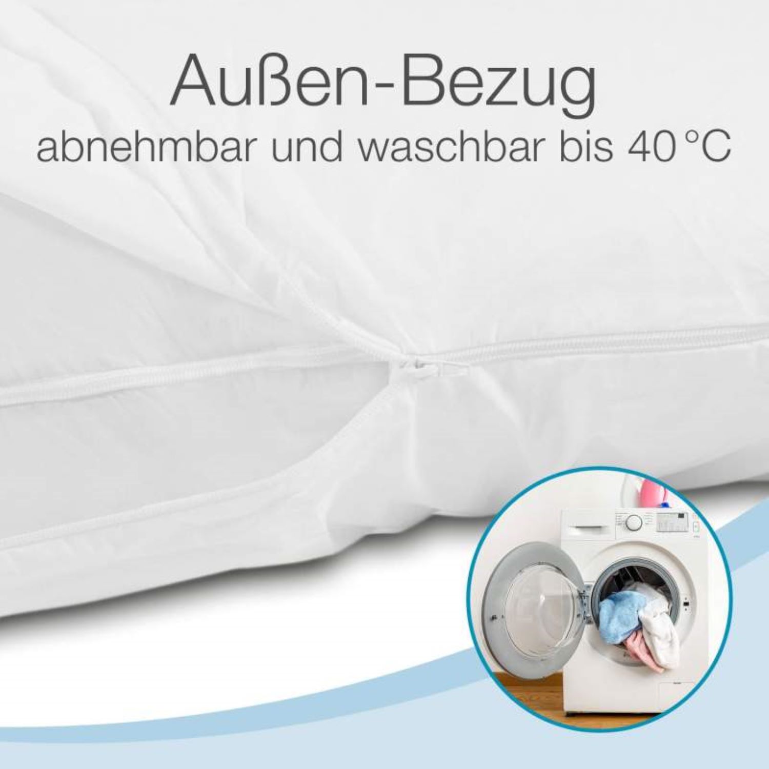 Bestschlaf Ersatzbezug für Multifunktions-Körperkissen