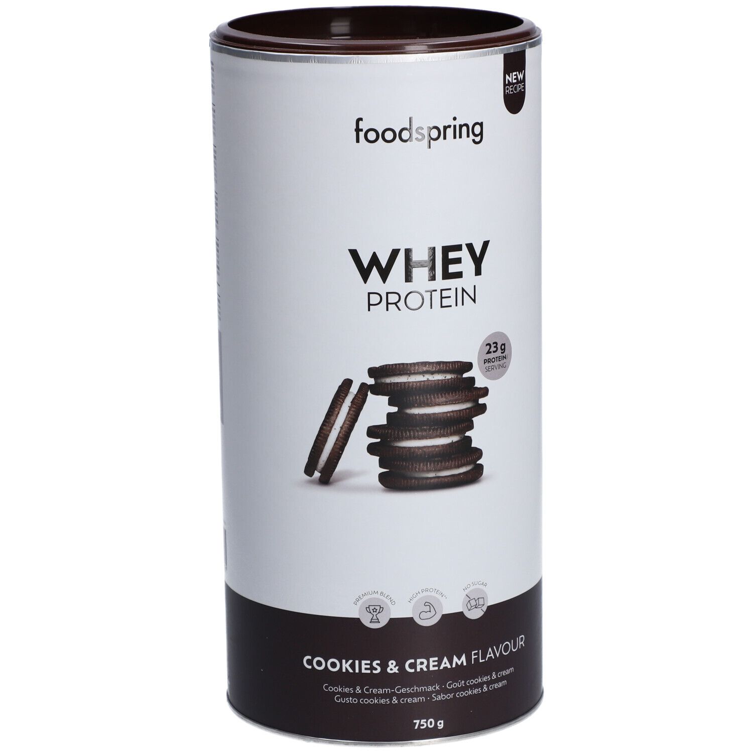 foodspring® WHEY PROTEIN Cookies & Cream