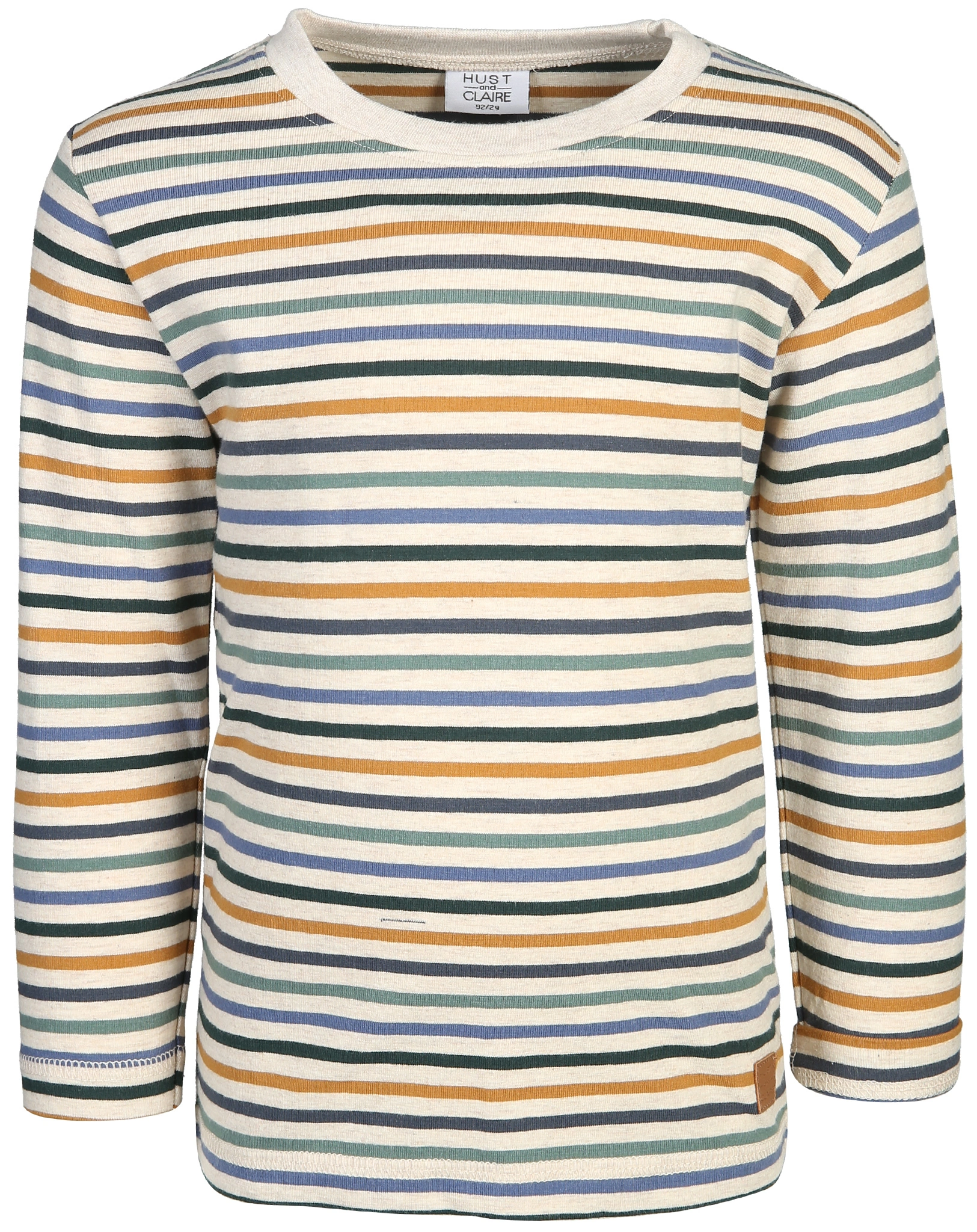 Langarmshirt ANTON in wheat melange