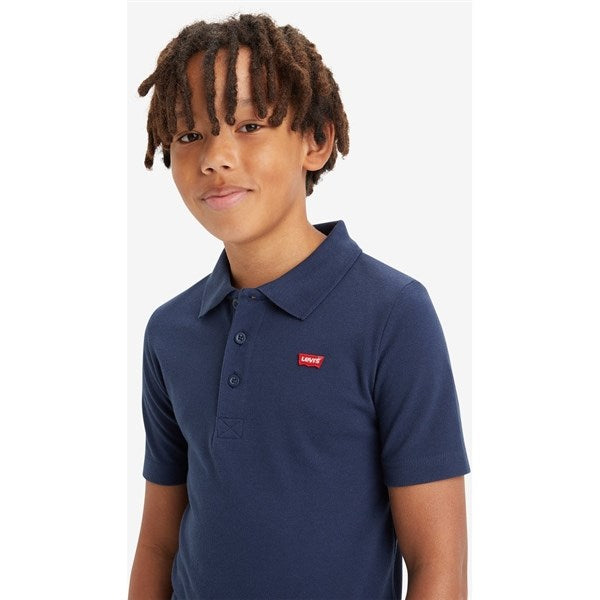 Køb Levi's Back Neck Tape Polo Dress Blues