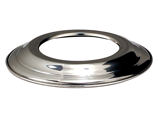 Rosace chromée pour conduit de fumée Poujoulat ø139 mm