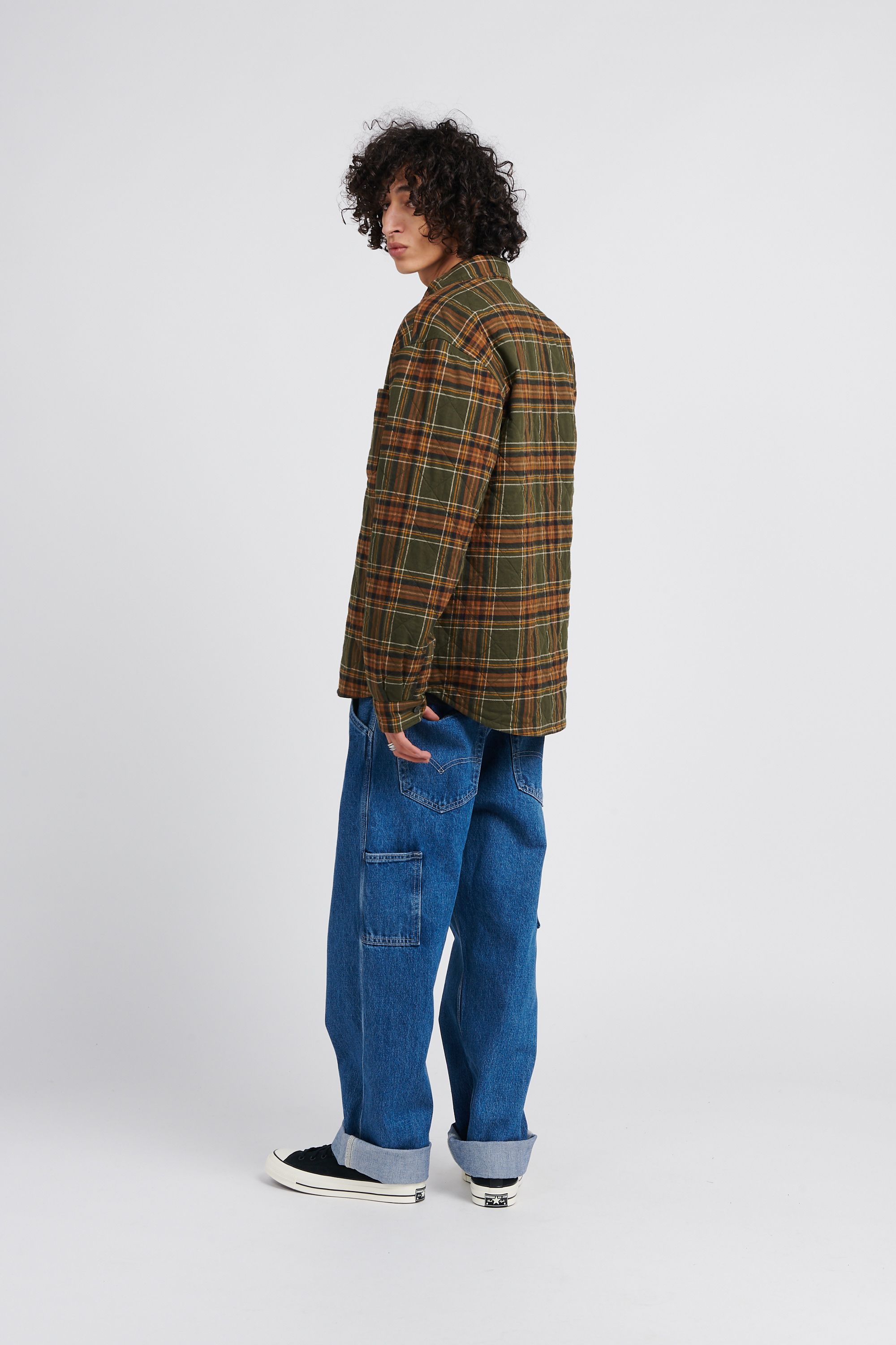 CARHARTT WIP - Veste Wiles Shirt Jac Multicolore