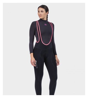 Cuissard Long Femme Alé Essential Noir/Rose