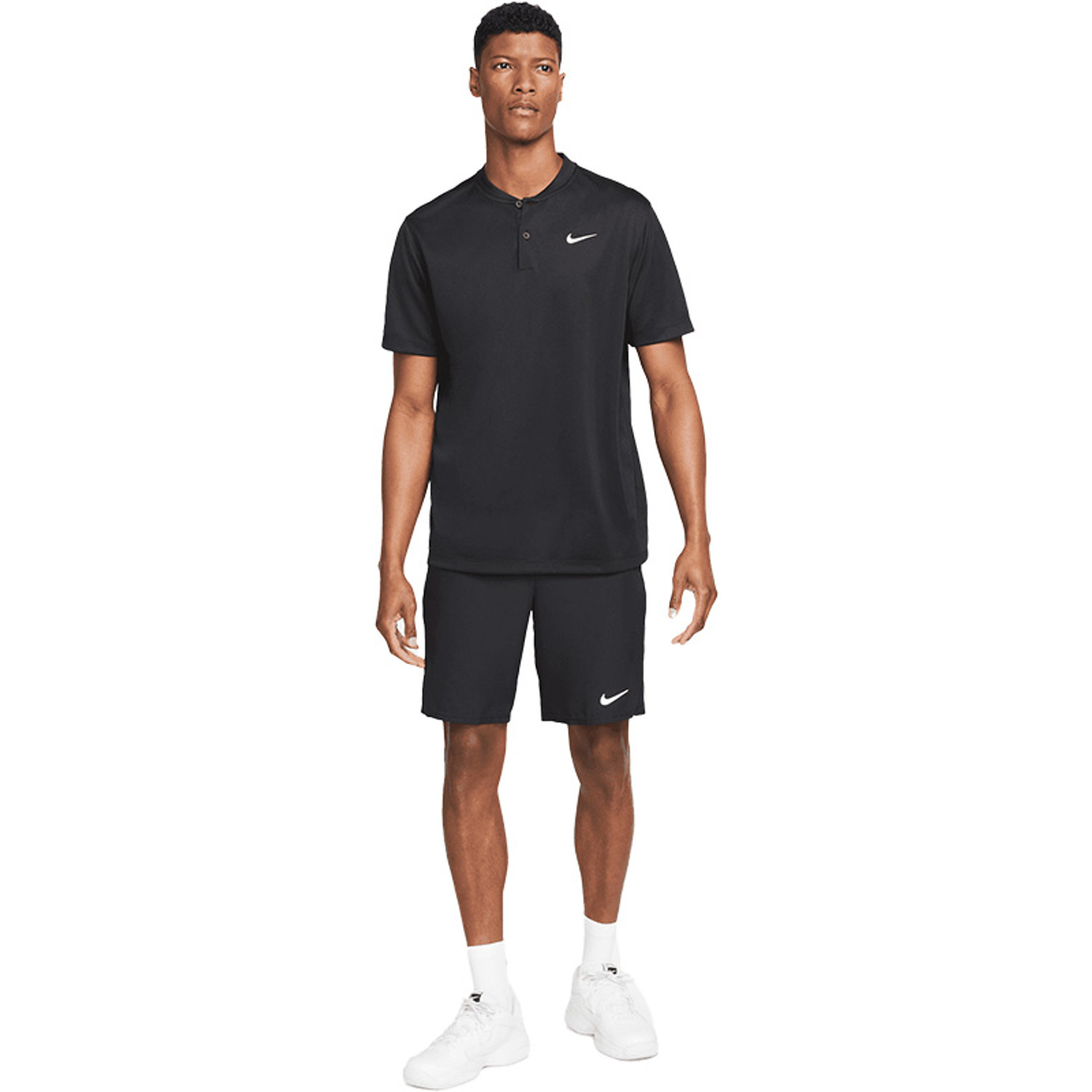 Nike Court Victory Blade Solid Polo 7 Inch Set Heren