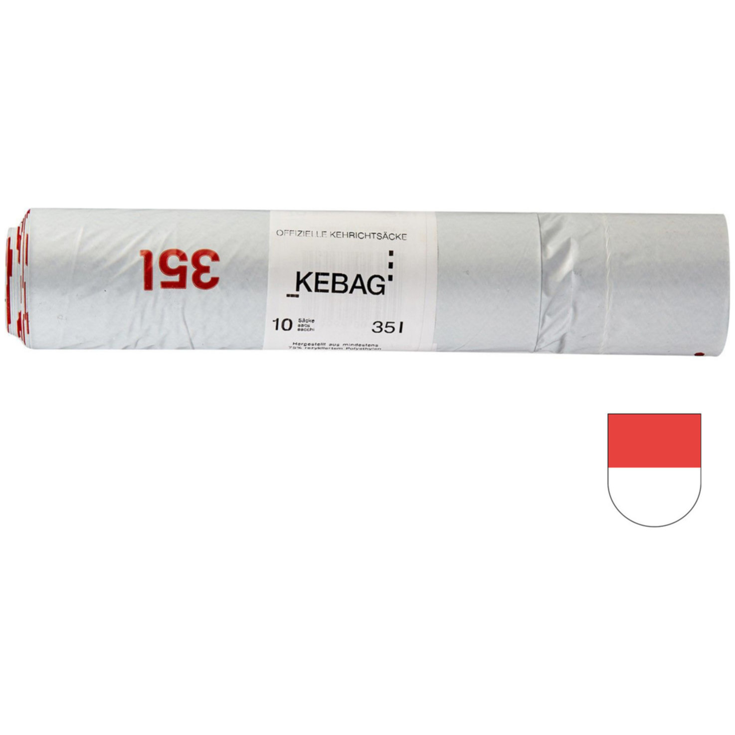 Gebührenkehrichtsack Kebag 35L 10 Stück