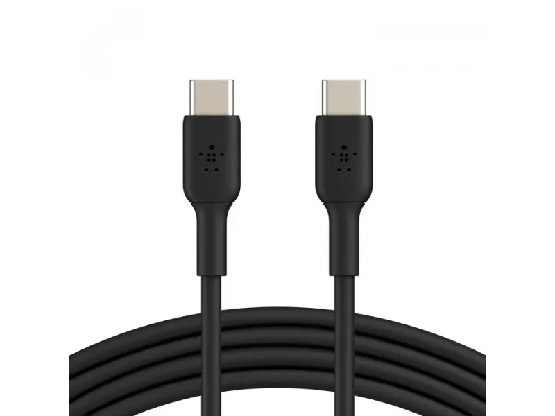 Belkin BoostCharge - USB-kabel - 24 pin USB-C (han) til 24 pin USB-C (han) - 2 m - sort