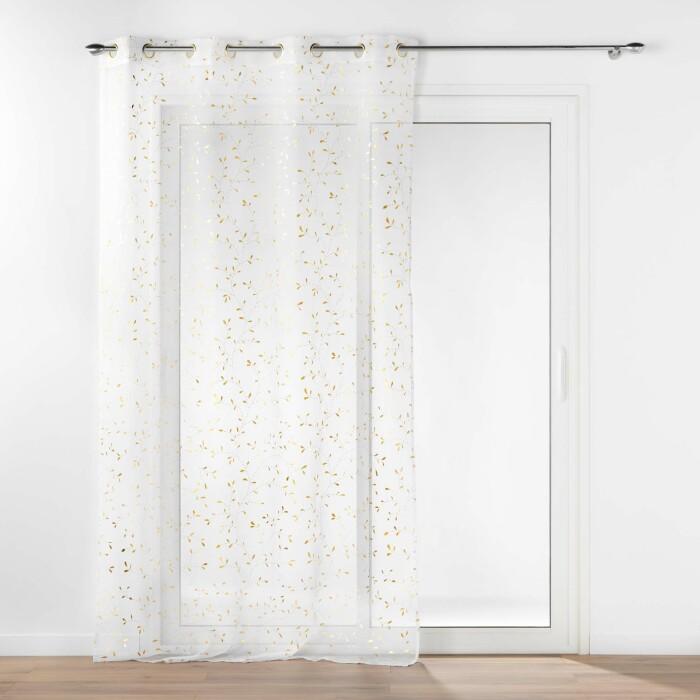PANNEAU OEILLETS 140X240CM METALLISE FLORESSIA OR