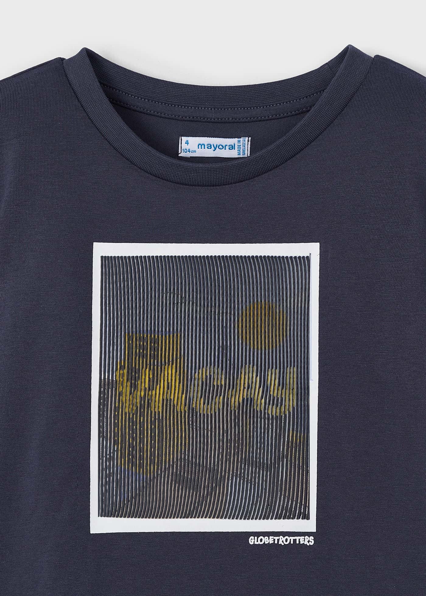 Camiseta lenticular de algodão de melhor qualidade para meninos (Universo)