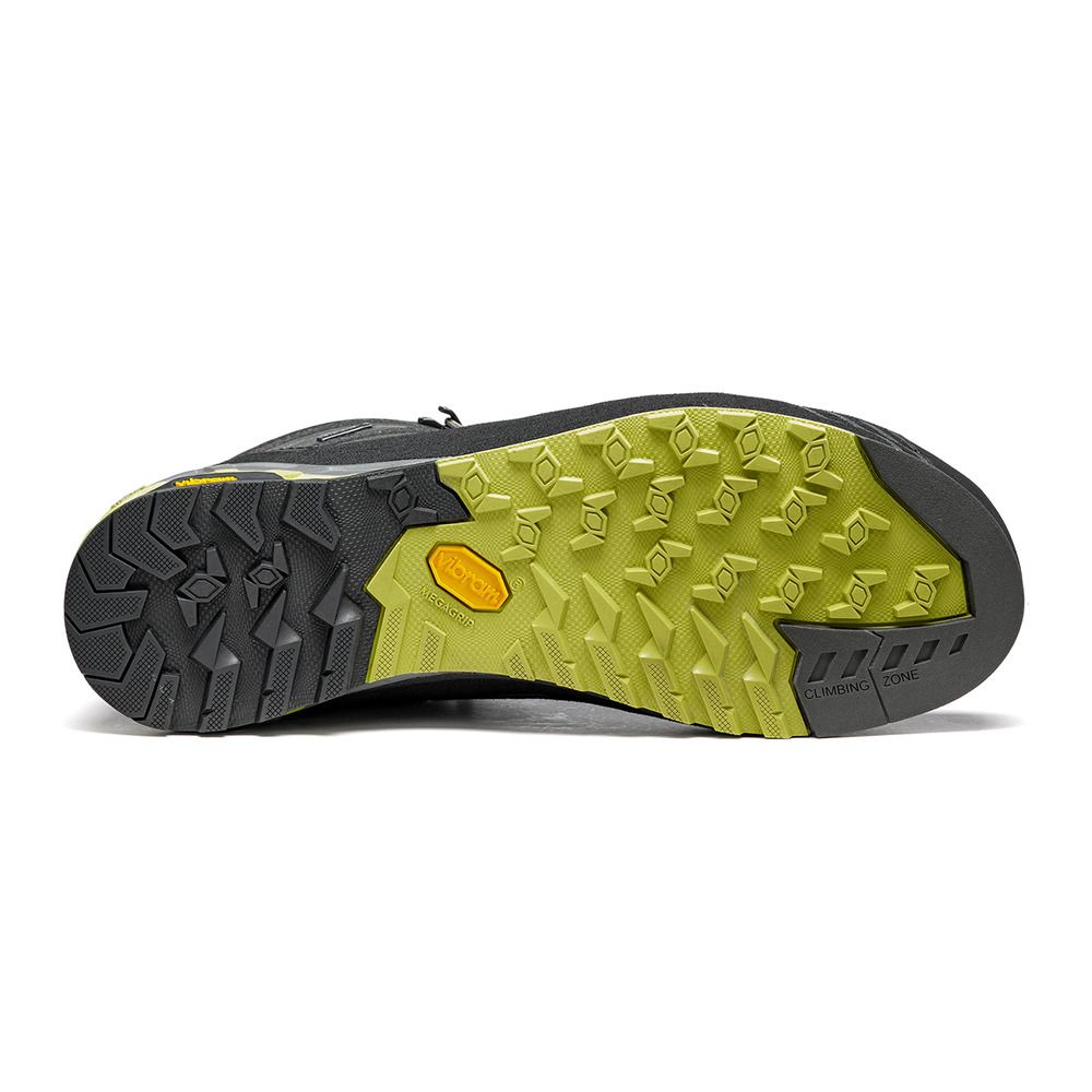 Asolo ELDO MID LTH GV - Chaussures approche Homme graph/green oasis