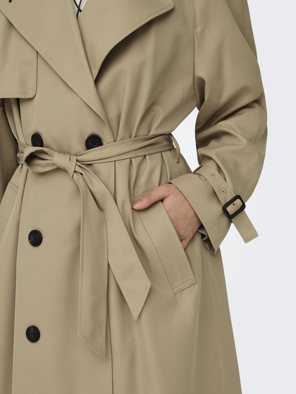ONLCHLOE Trenchcoat Tannin