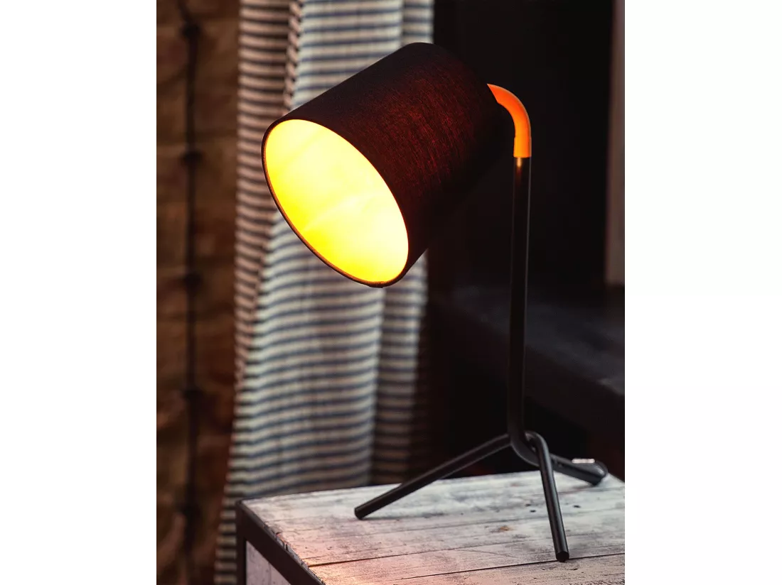 Lampe de bureau MOOKI Réglable Métal Noir