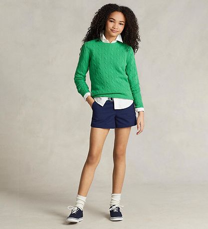 Polo Ralph Lauren Shorts - Uhr Hill - Navy m. Gürtel