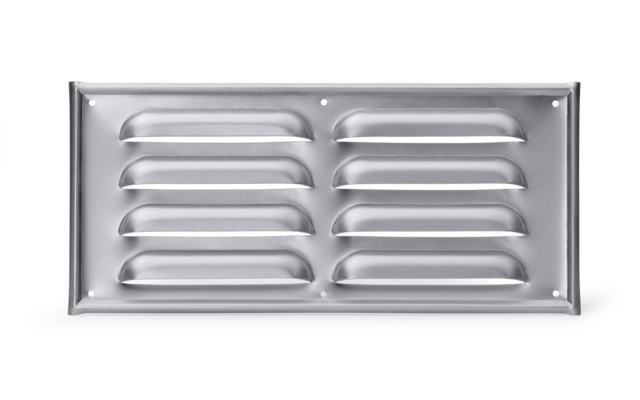 Hülsberg Kiemenblech Belüftung Aluminium eloxiert 25,5 x 11,5 cm