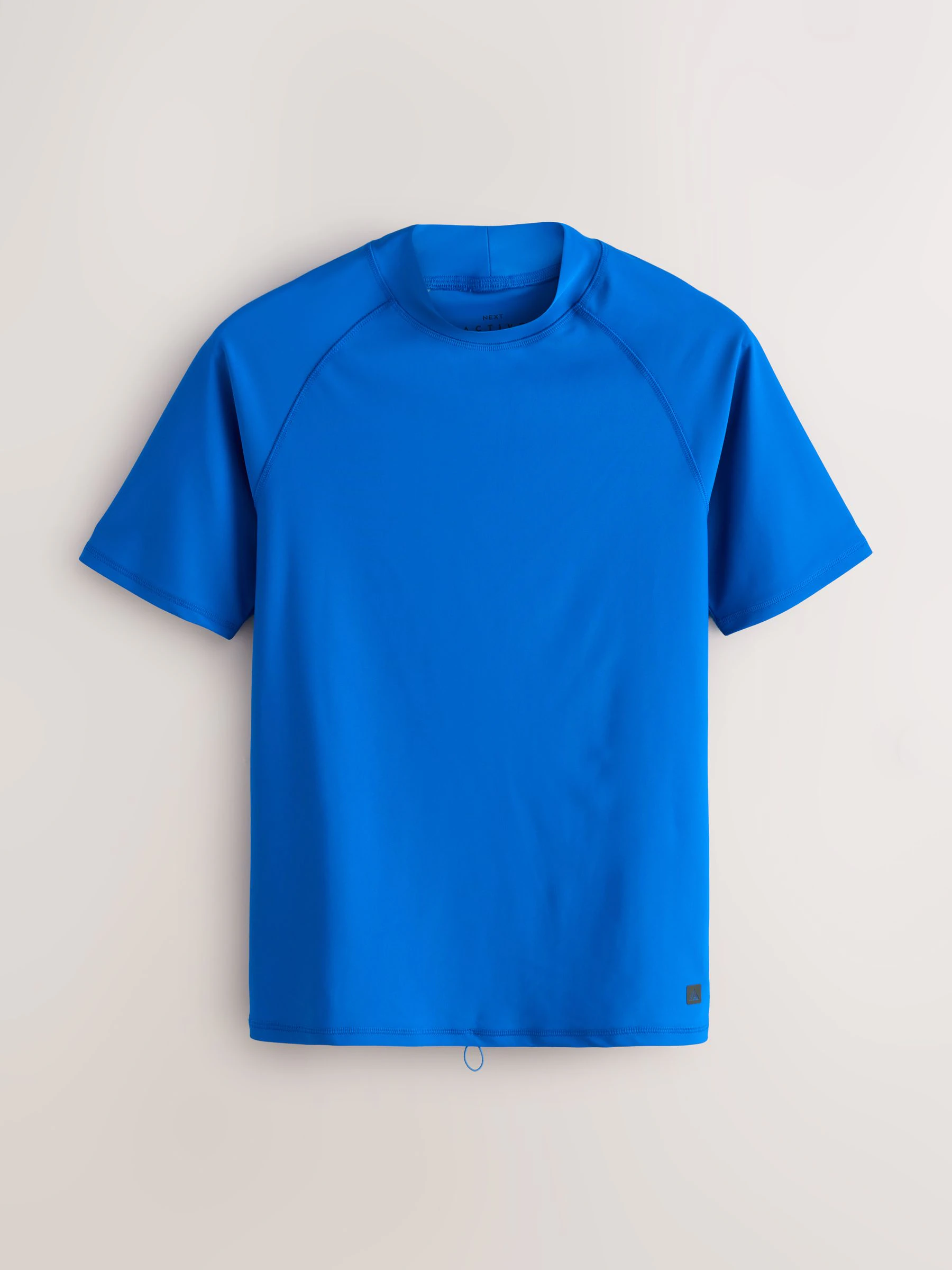 Kobaltblauw - Actief rash vest met korte mouwen