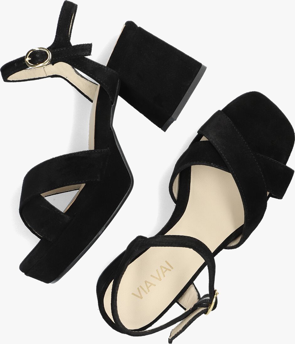 VIA VAI zwarte via vai sandalen cassia six