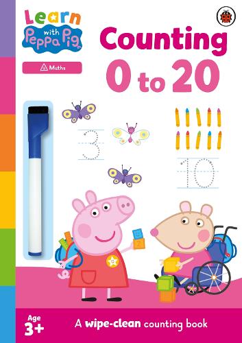 Learn with Peppa: Counting 0-20: Wipe-Clean Activity Book - Learn with Peppa (Paperback)