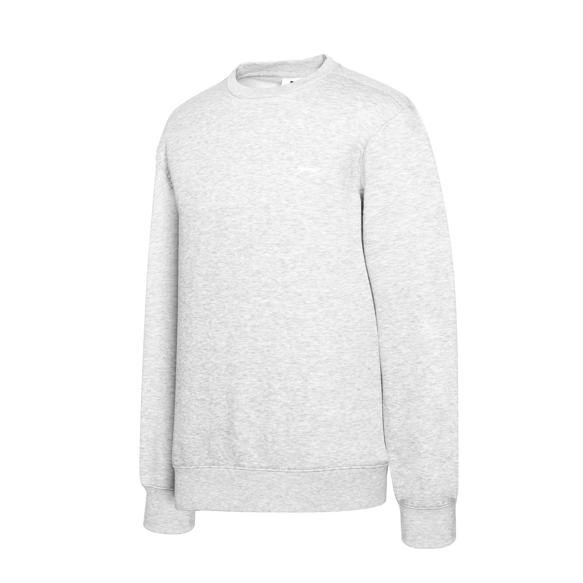 Slazenger Fleece Crew Sweater Mens