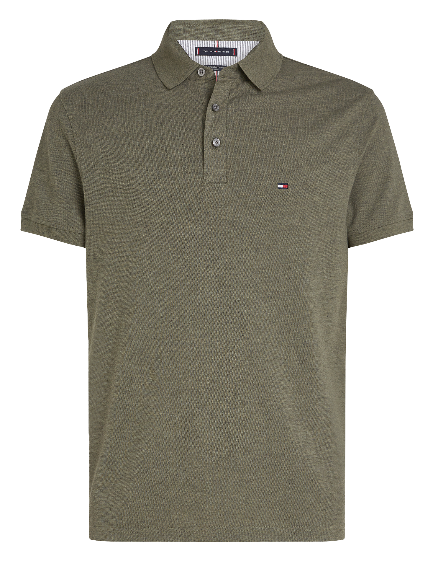 Polo slim-fit en coton bio | Vert