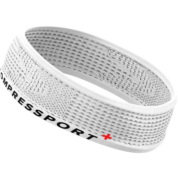 Bandeau running COMPRESSPORT THIN HEADBAND ON/OFF WHITE