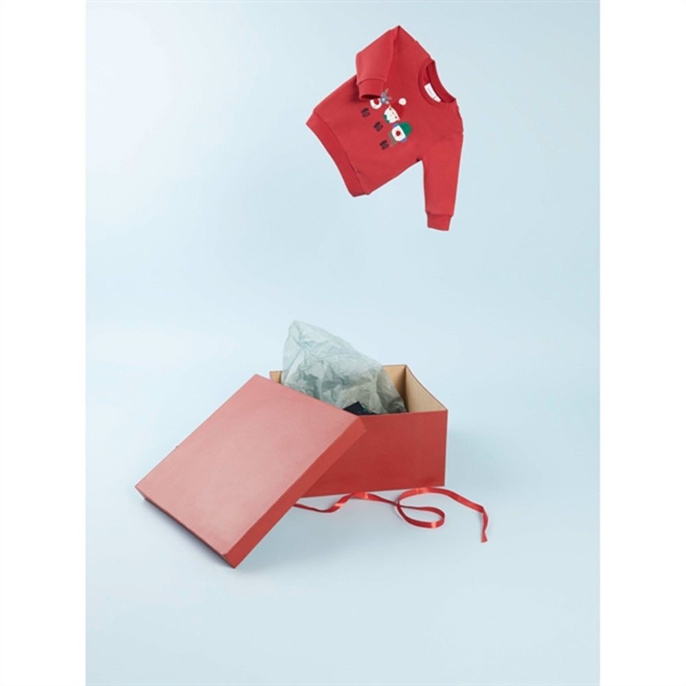 Jester Red Ruby Sweatshirt - Name It → Luksusbaby.dk